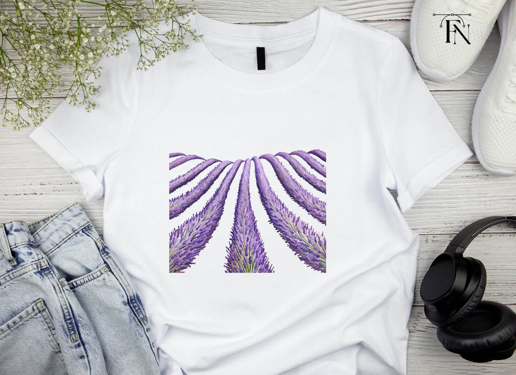 Lavender Field Clipart Bundle