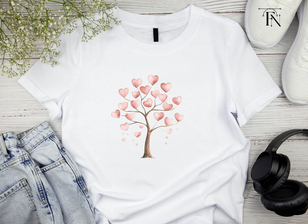 Heart Trees Clipart Bundle