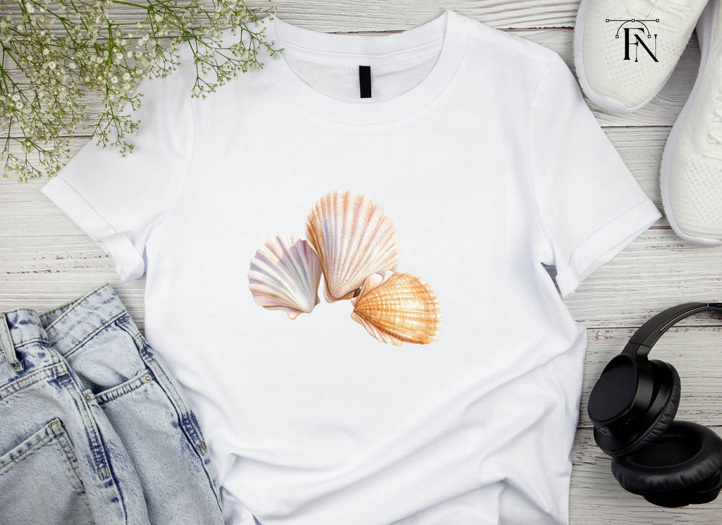 Elegant Seashells Clipart Bundle