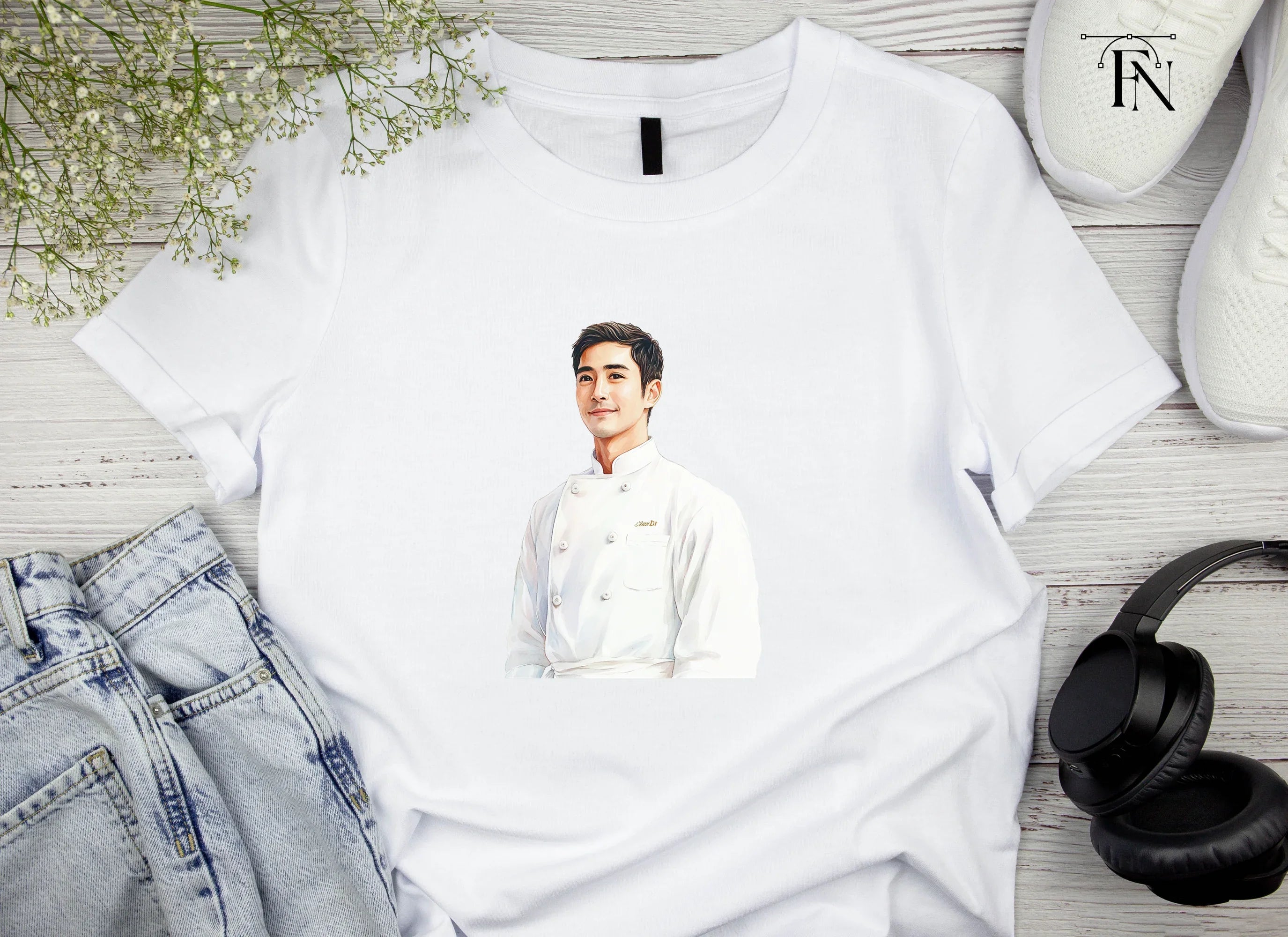 Smiling Male Chef Portrait Clipart Bundle