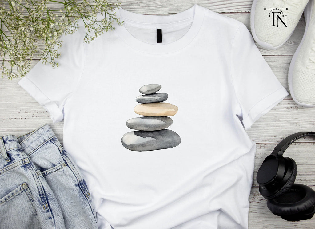 Stone Cairn Clipart Bundle
