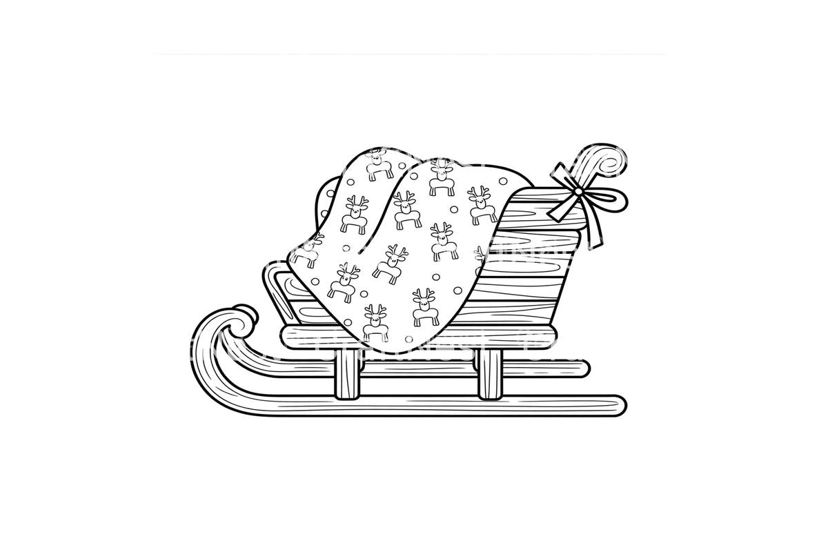 Christmas SleighsFun Coloring Books