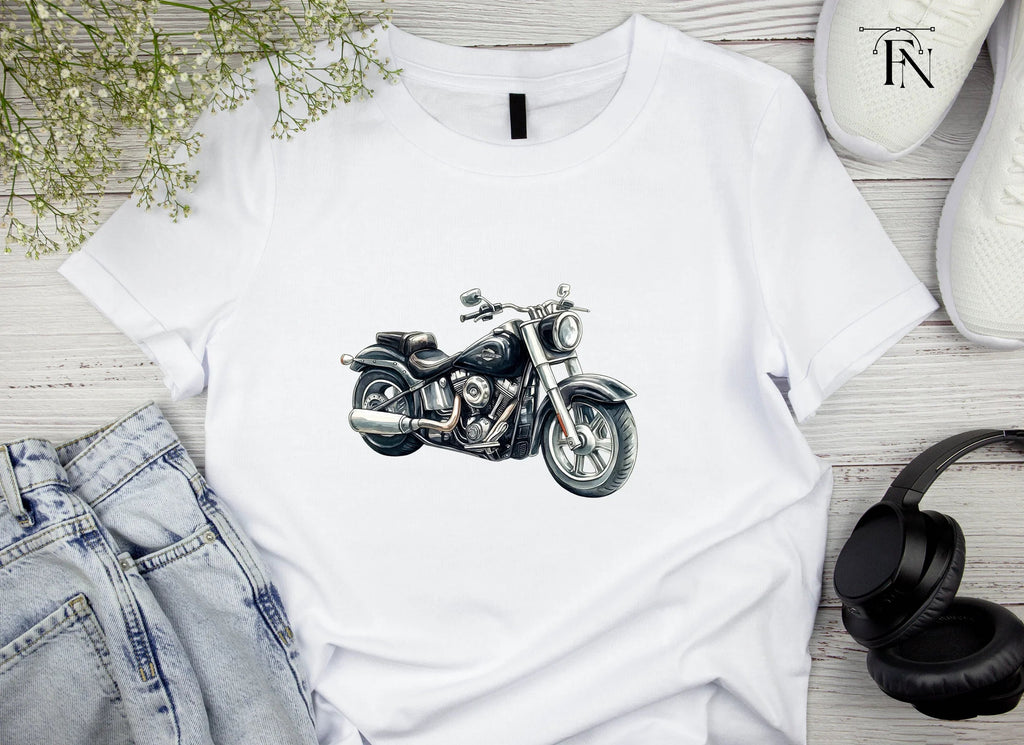 Classic Motorcycle Clipart Bundle