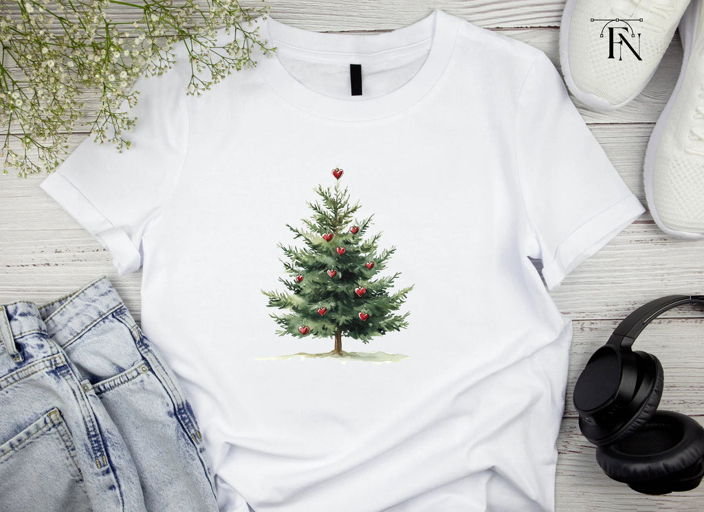 Festive Christmas Tree Clipart Bundle