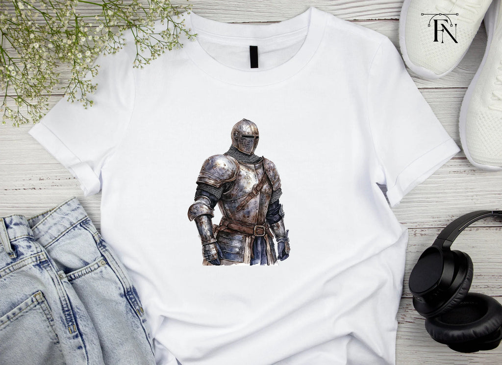 Medieval Knights in Armor Clipart Bundle