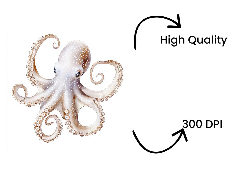 Octopus Clipart Bundle