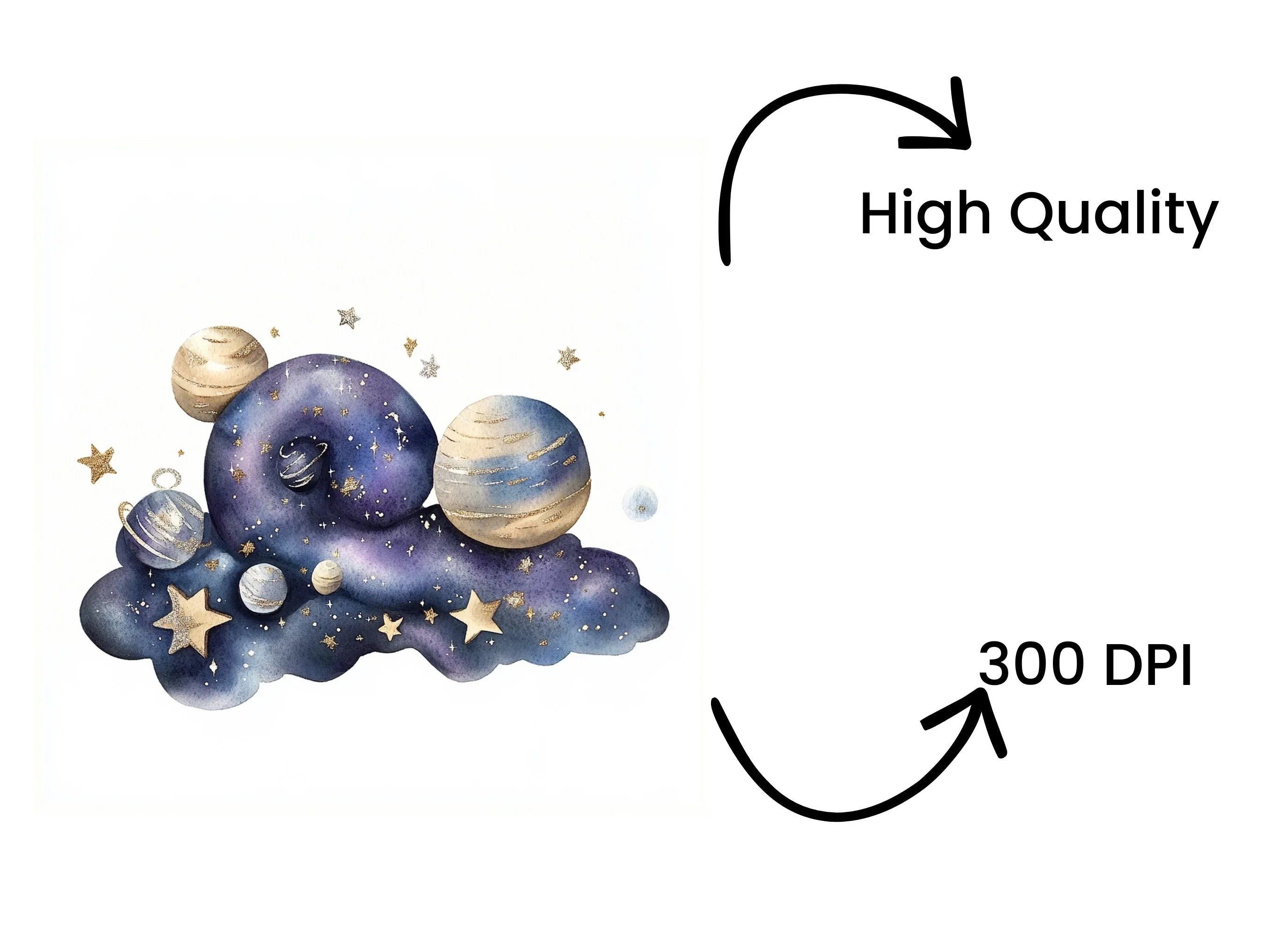 Celestial Clipart Bundle