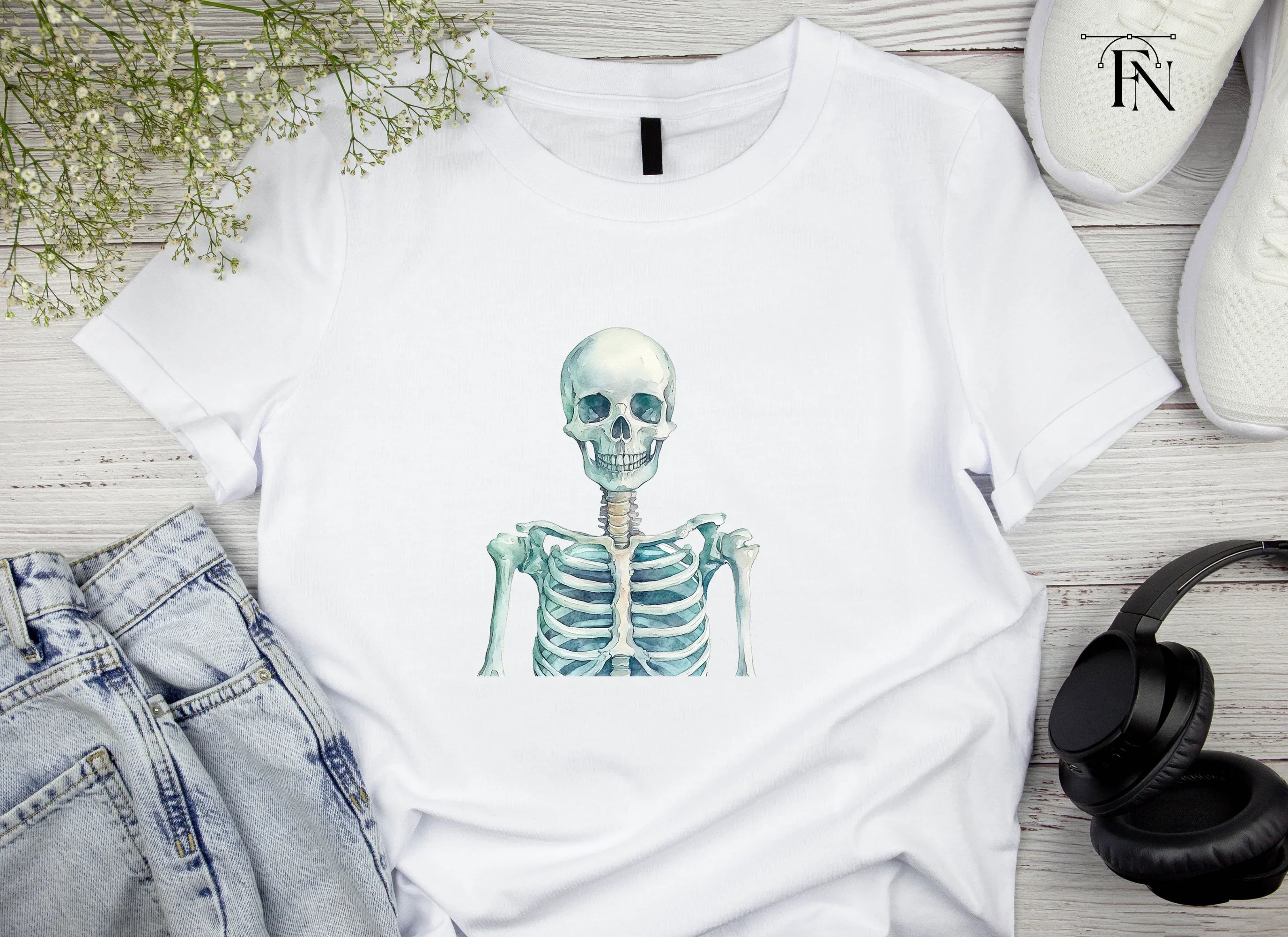 Human Skeleton Clipart Bundle