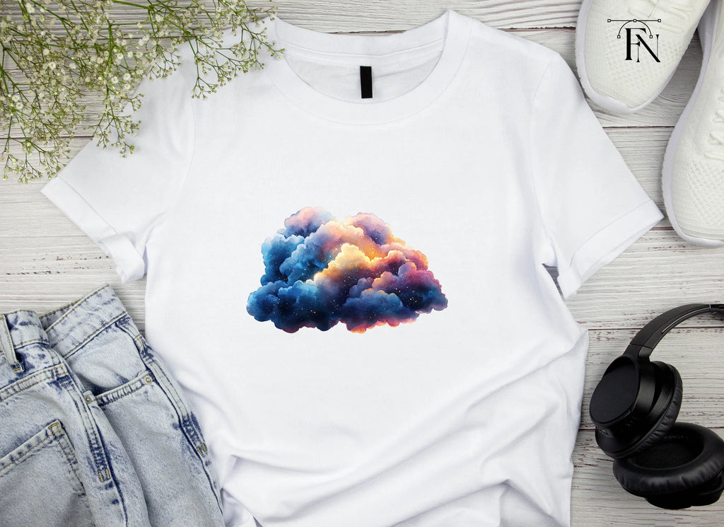Mystical Cloud Illustration Clipart Bundle