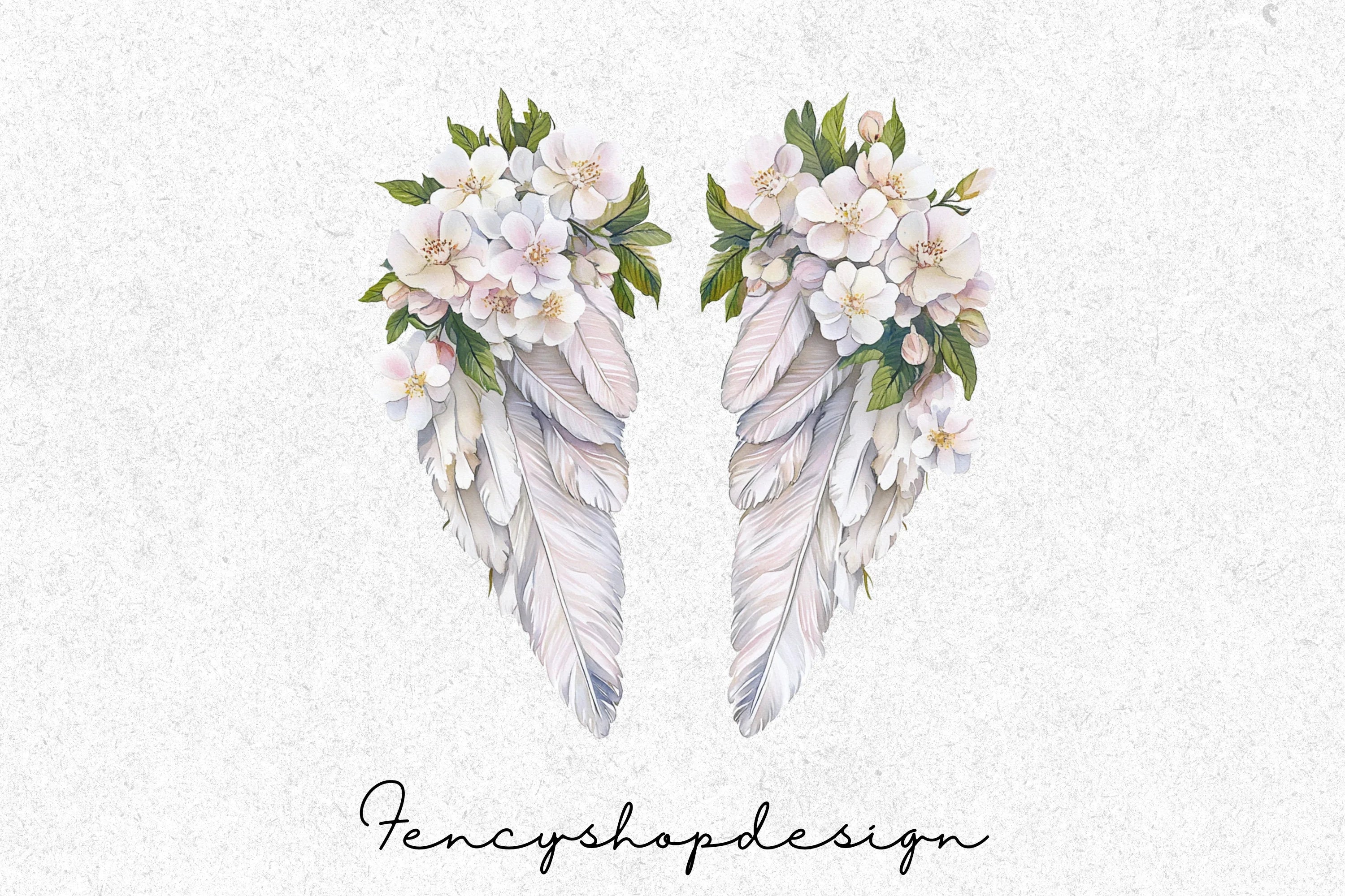 Angel Wings Clipart Bundle