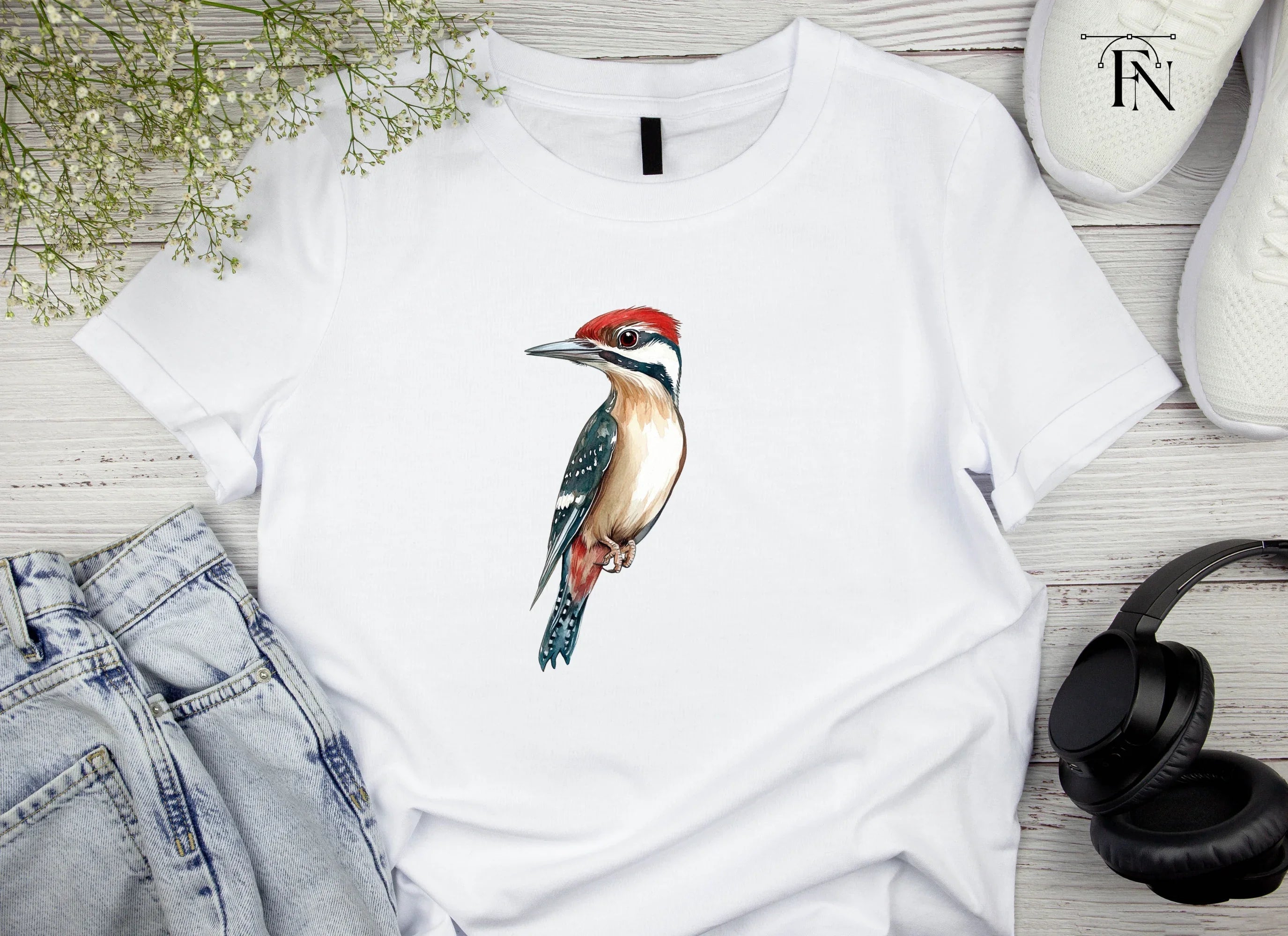 Vibrant Woodpecker Clipart Bundle