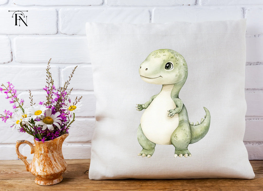 Standing Baby Dinosaur Clipart Bundle
