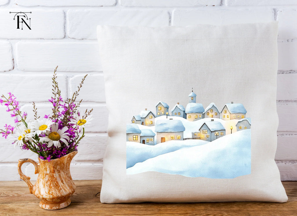 Winter Village Clipart Bundle