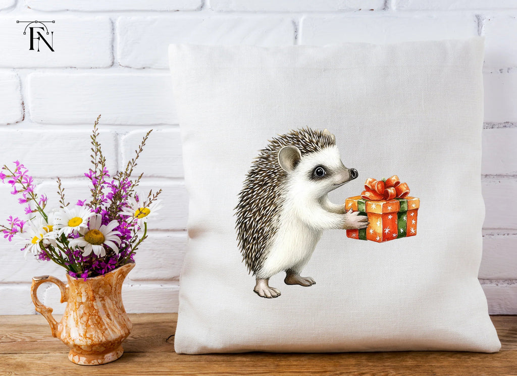 Cute Hedgehog Gift Clipart Bundle