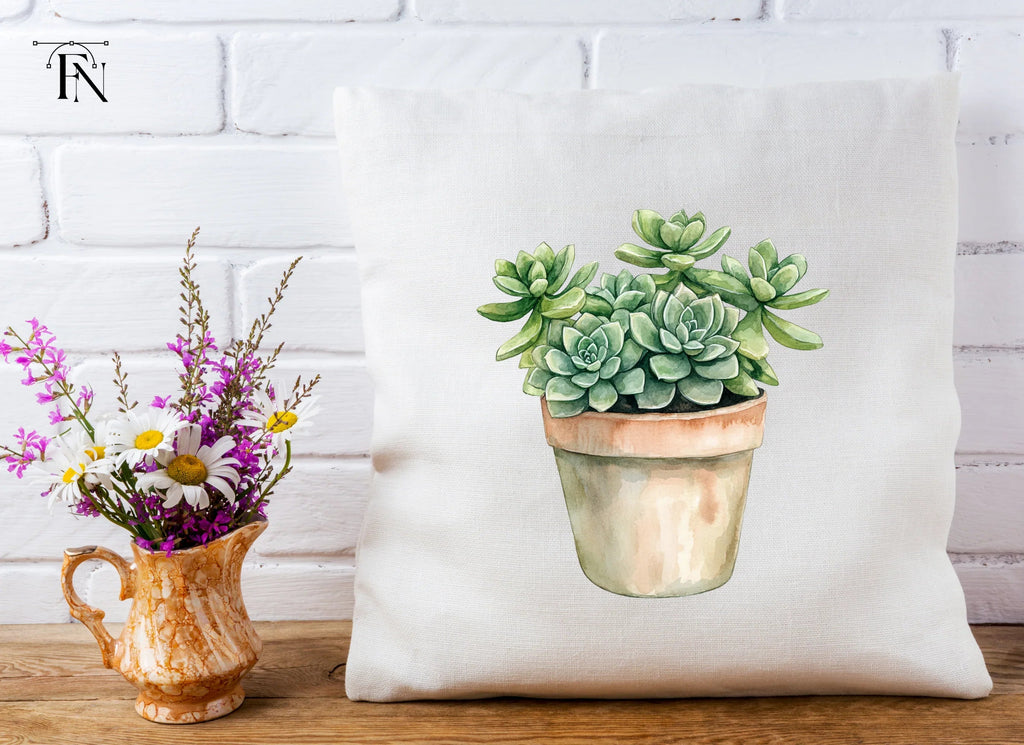 Succulent Plant Pot Clipart Bundle