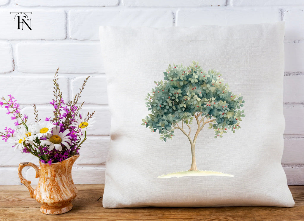 Berry Trees Clipart Bundle