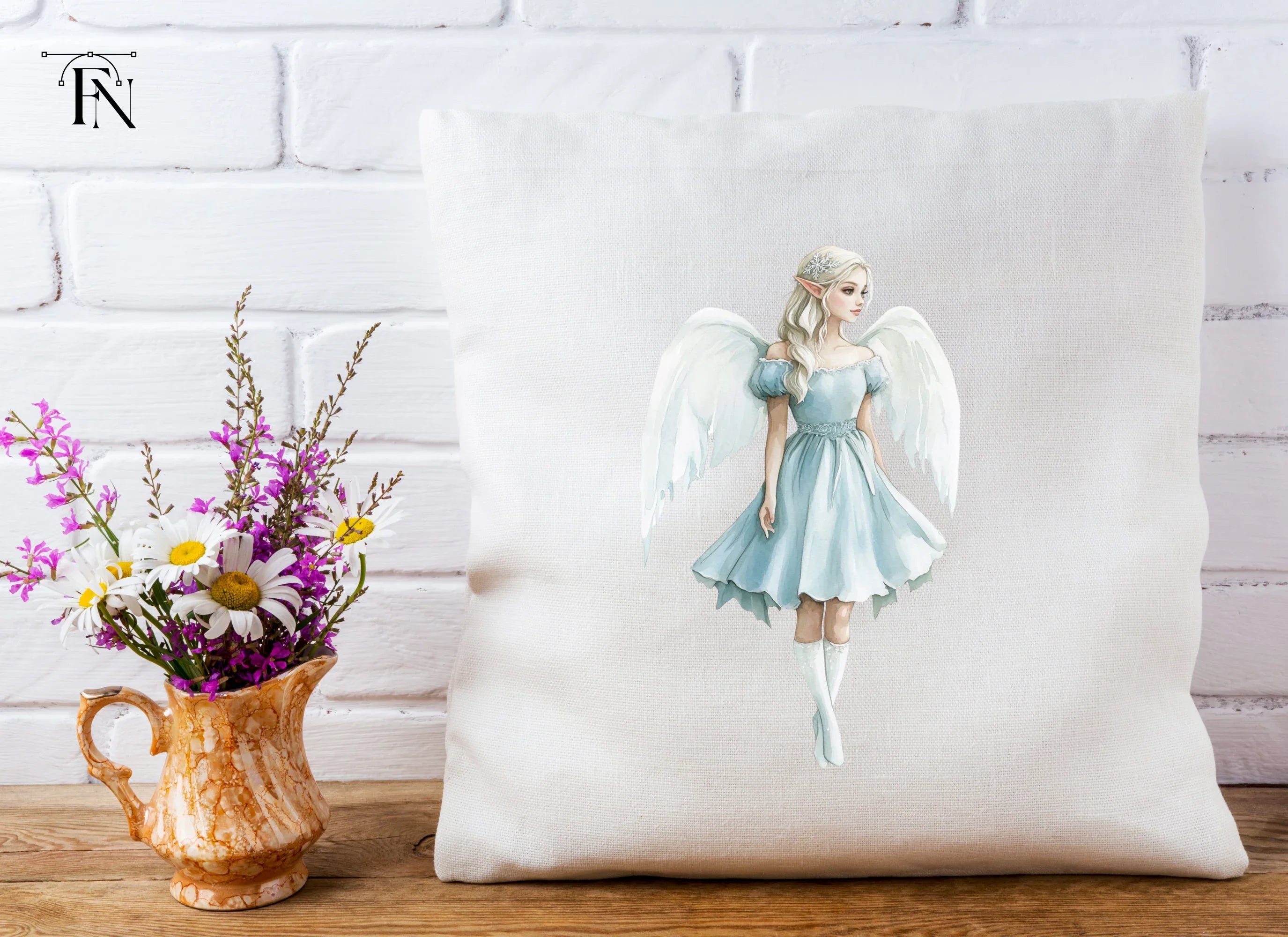 Elegant Angelic Fairy Clipart Bundle