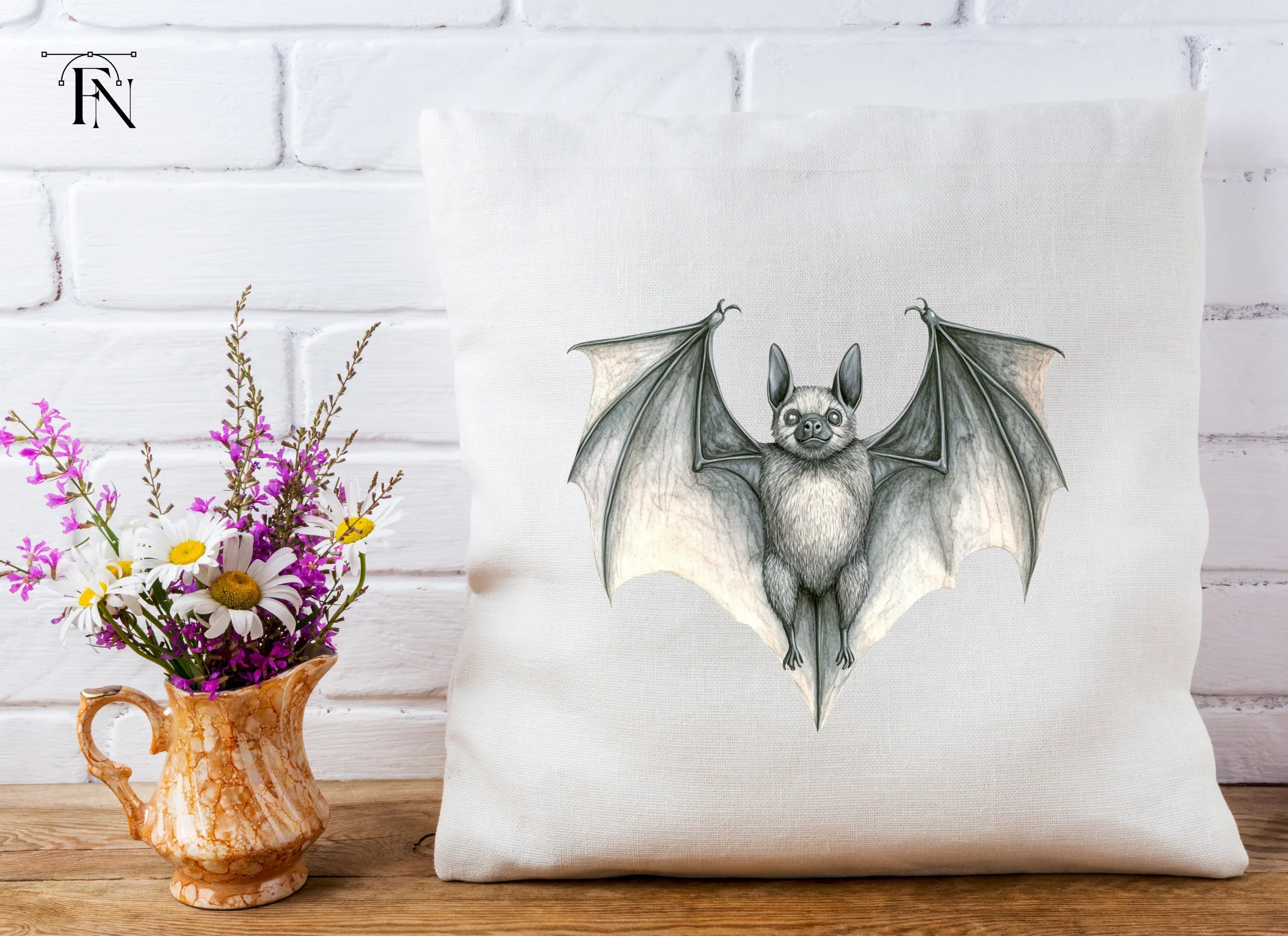 Cute Bat Clipart Bundle