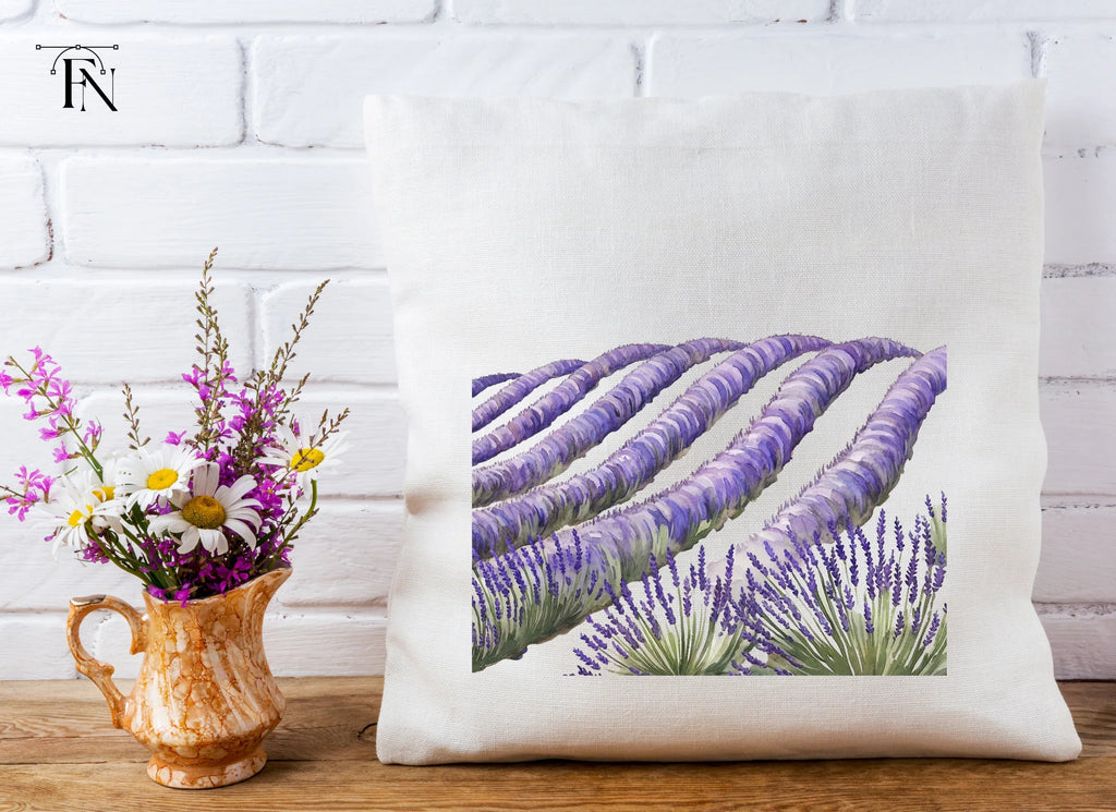 Stunning Lavender Field Clipart Bundle