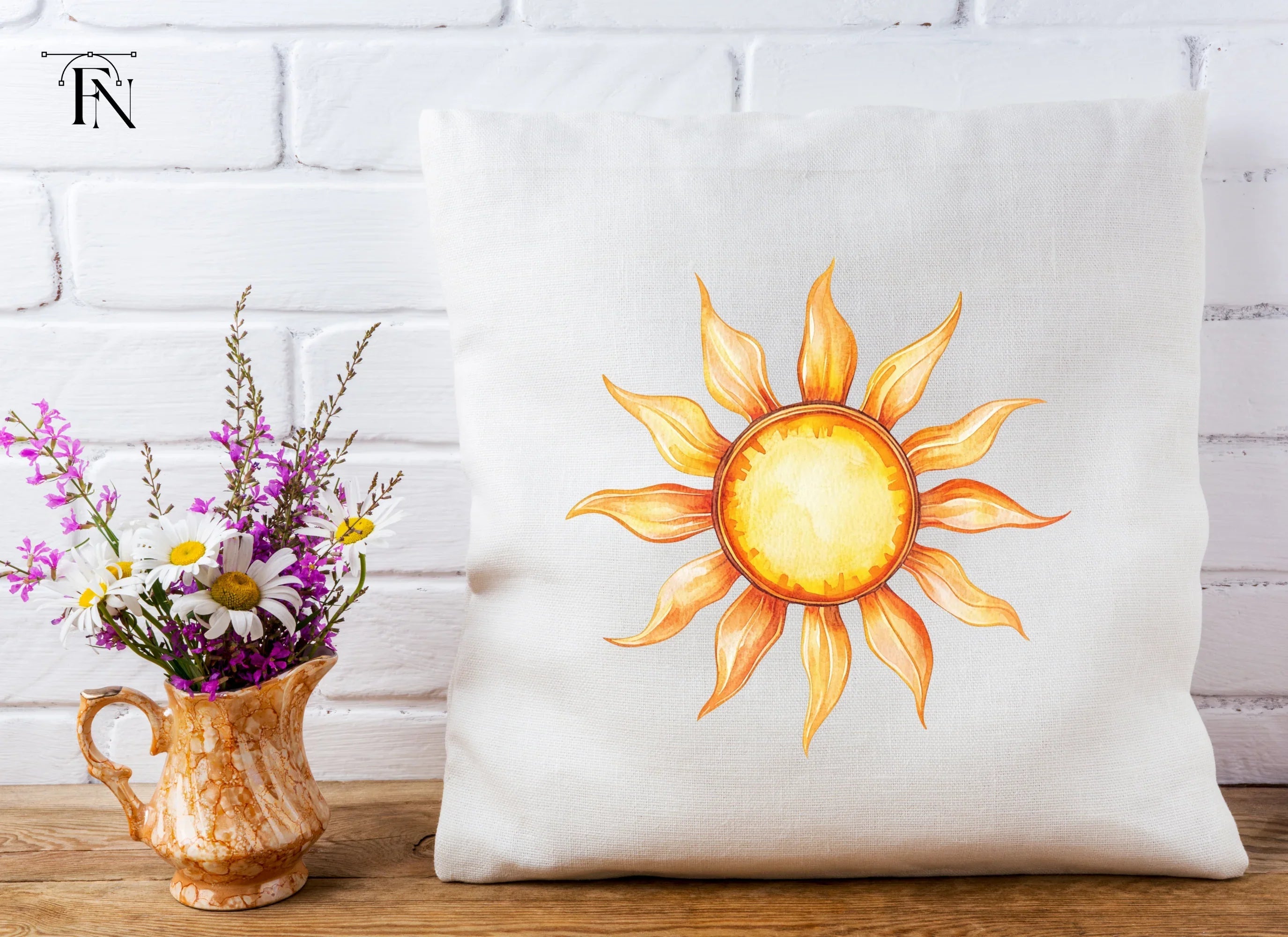 Vibrant Sun Clipart Bundle