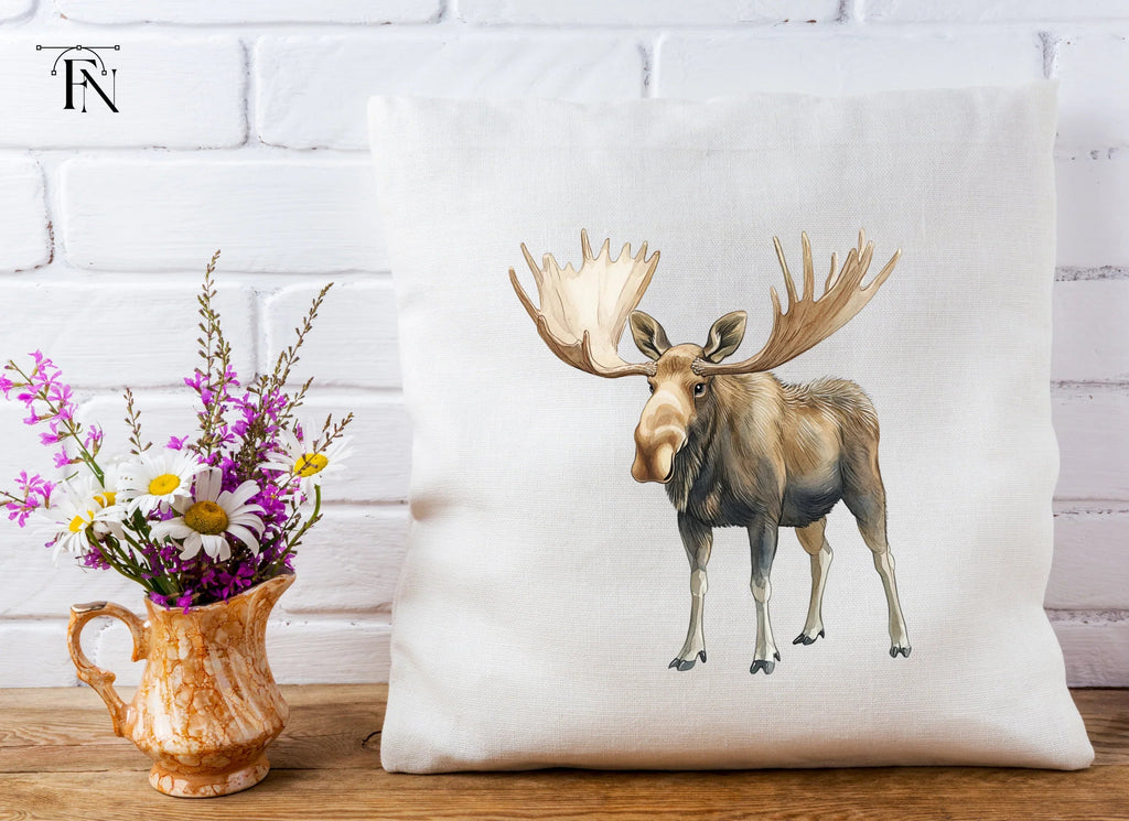 Three Moose Clipart Bundle