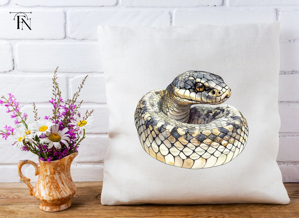 Realistic Snake Illustration Clipart Bundle
