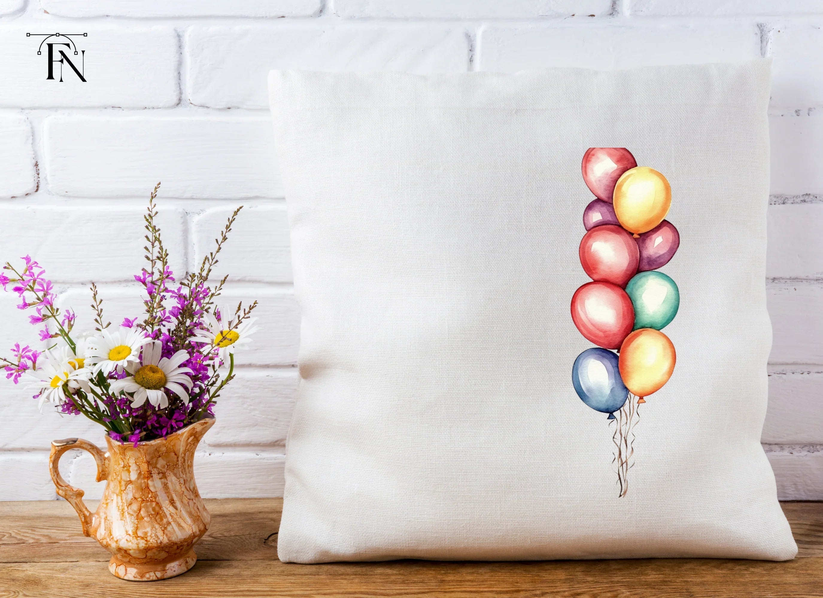 Balloon Bunch Clipart Bundle