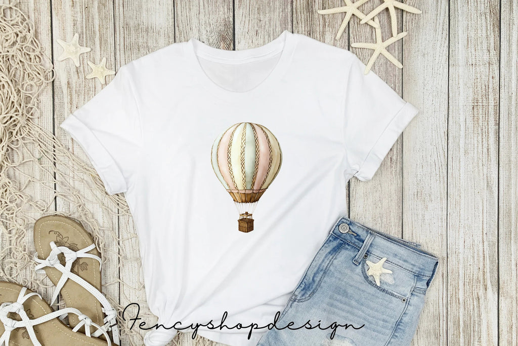 Hot Air Balloon Clipart Bundle