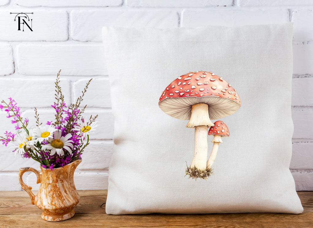 Enchanted Mushroom Fairy Clipart Bundle