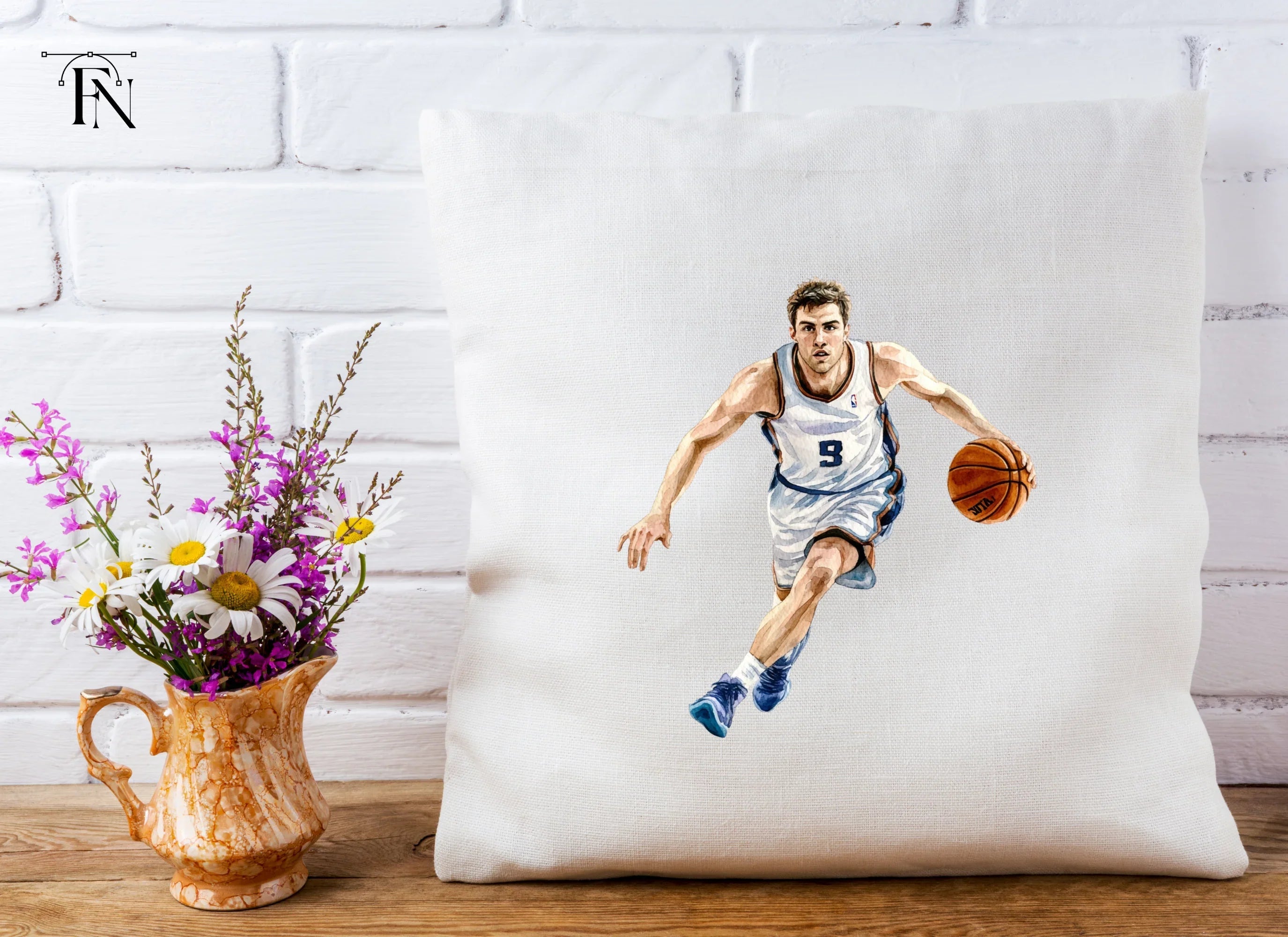 Basketball Player Dribbling Clipart Bundle