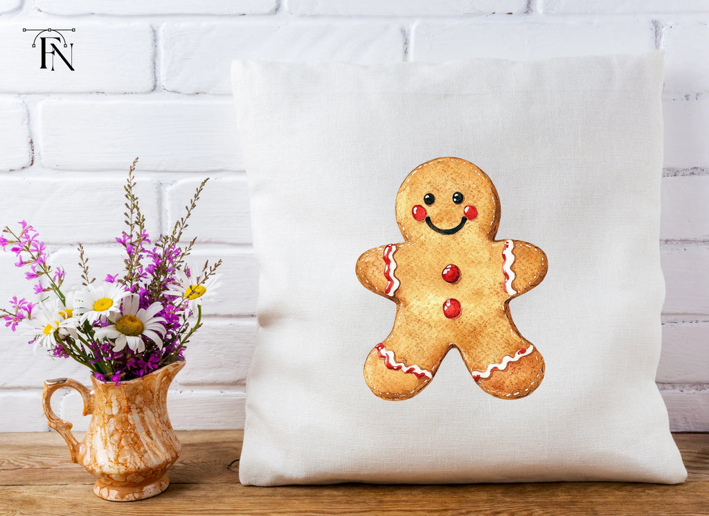 Happy Gingerbread Man Clipart Bundle