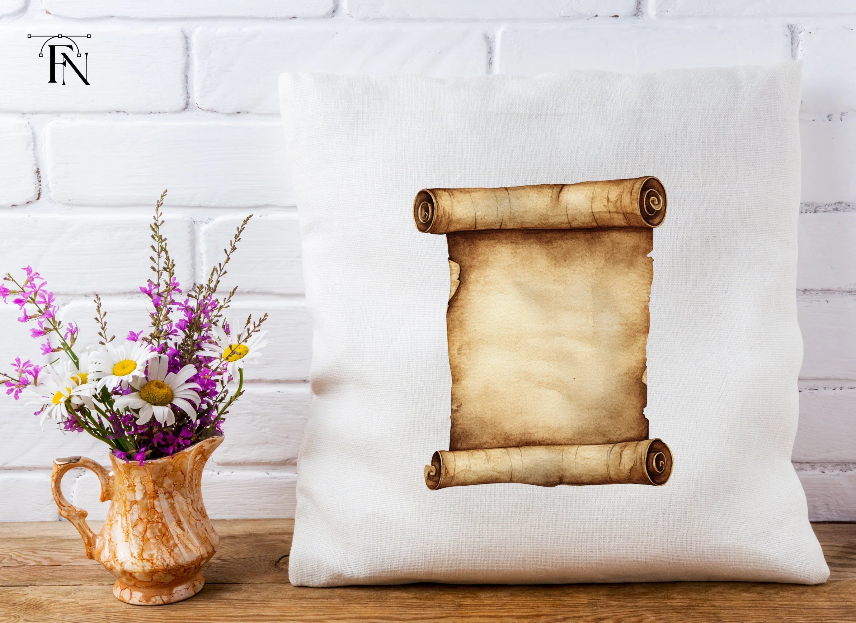 Vintage Scroll Clipart Bundle