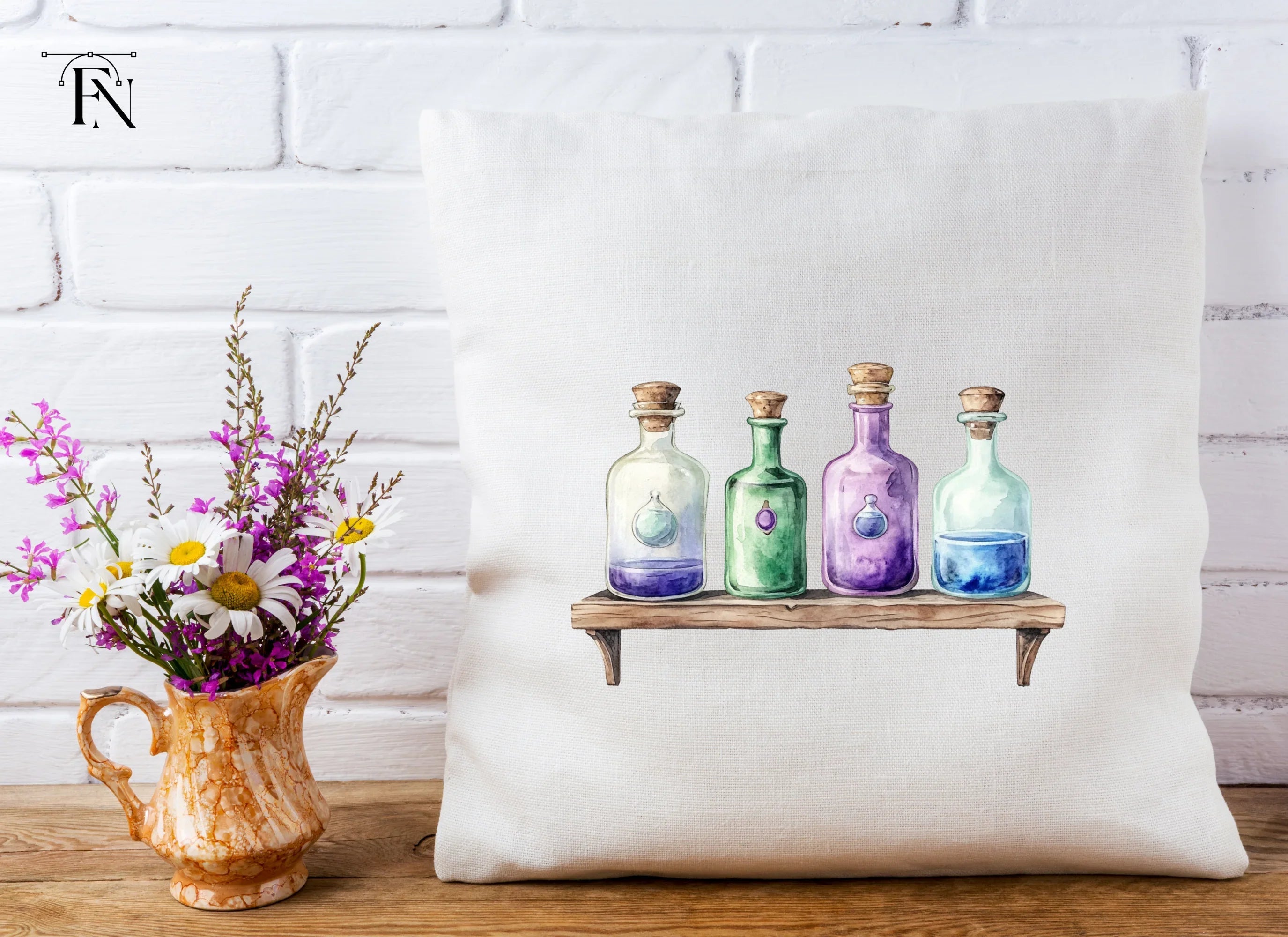 Potion Bottles Clipart Bundle