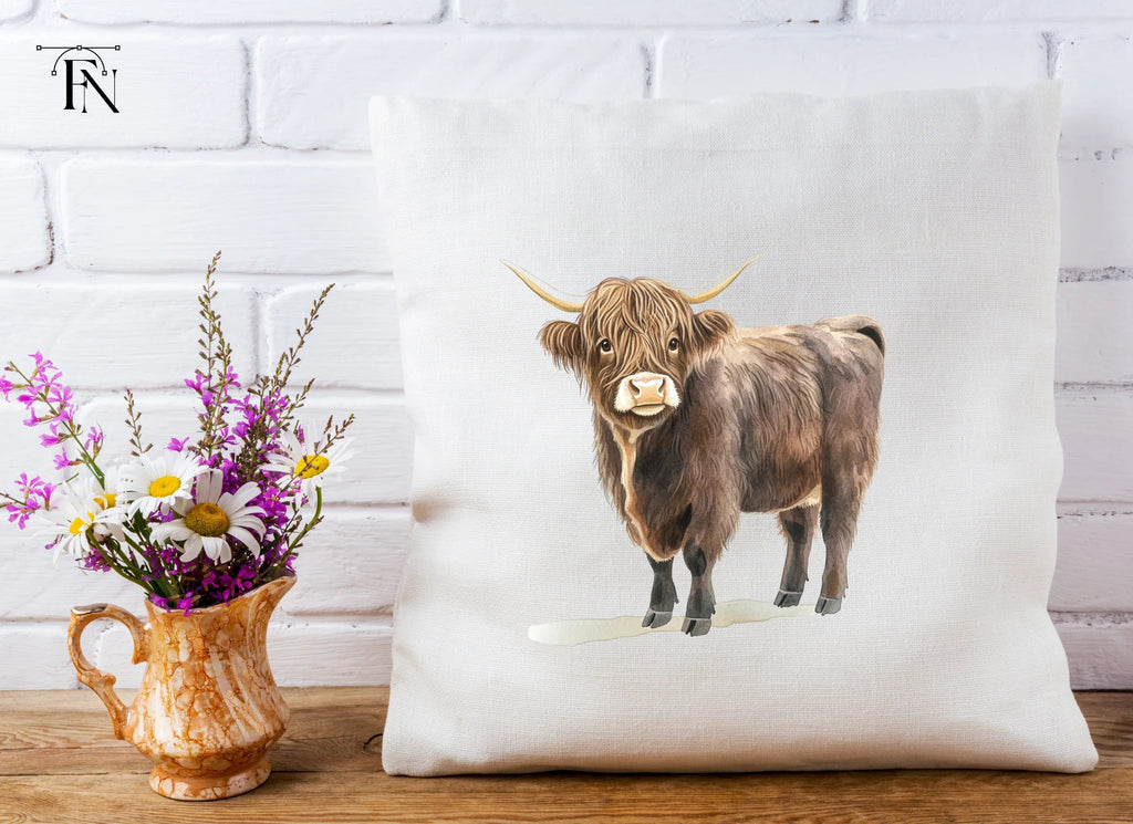 Highland Cow Clipart Bundle