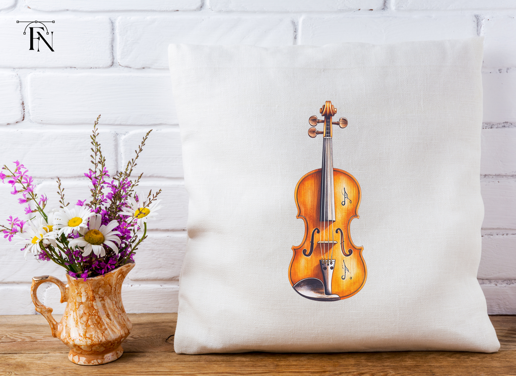 Violin with Musical Notes Clipart Bundle