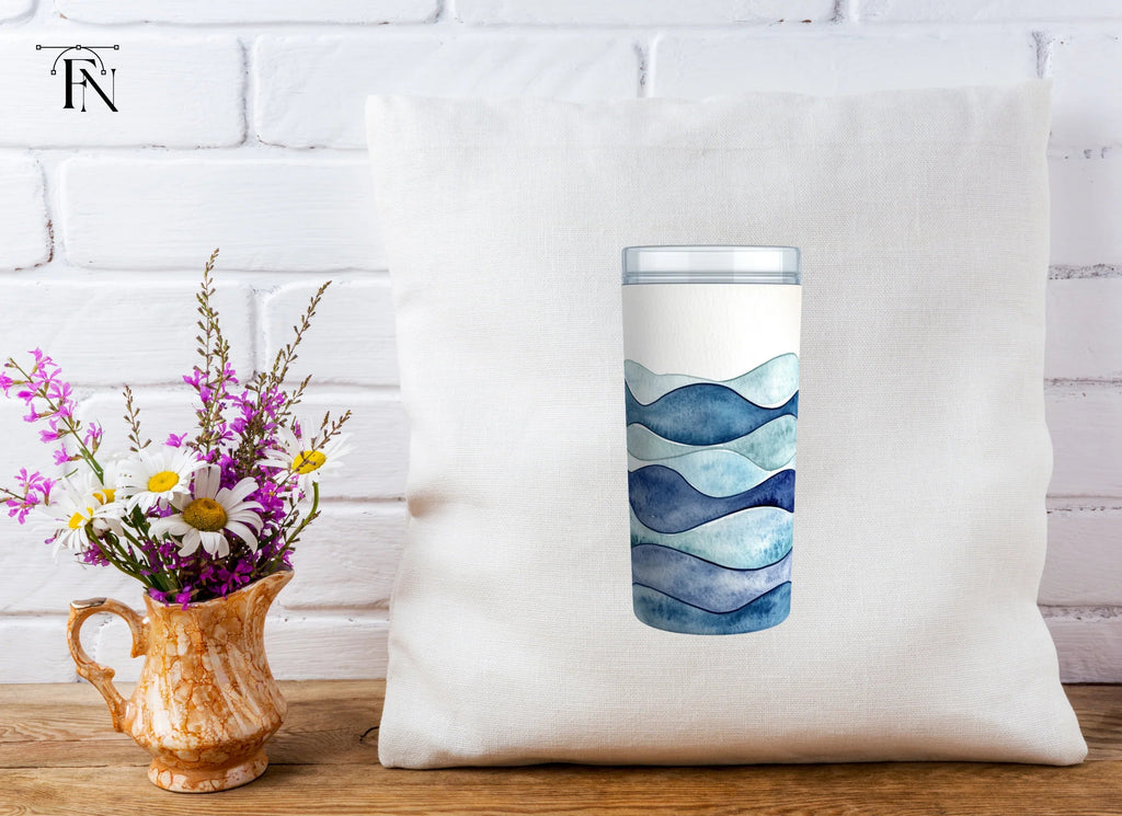 Ocean Waves Tumbler Clipart Bundle