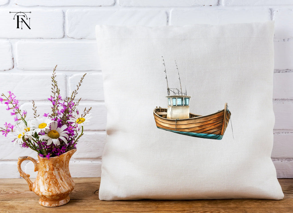 Fishing Boat Clipart Bundle