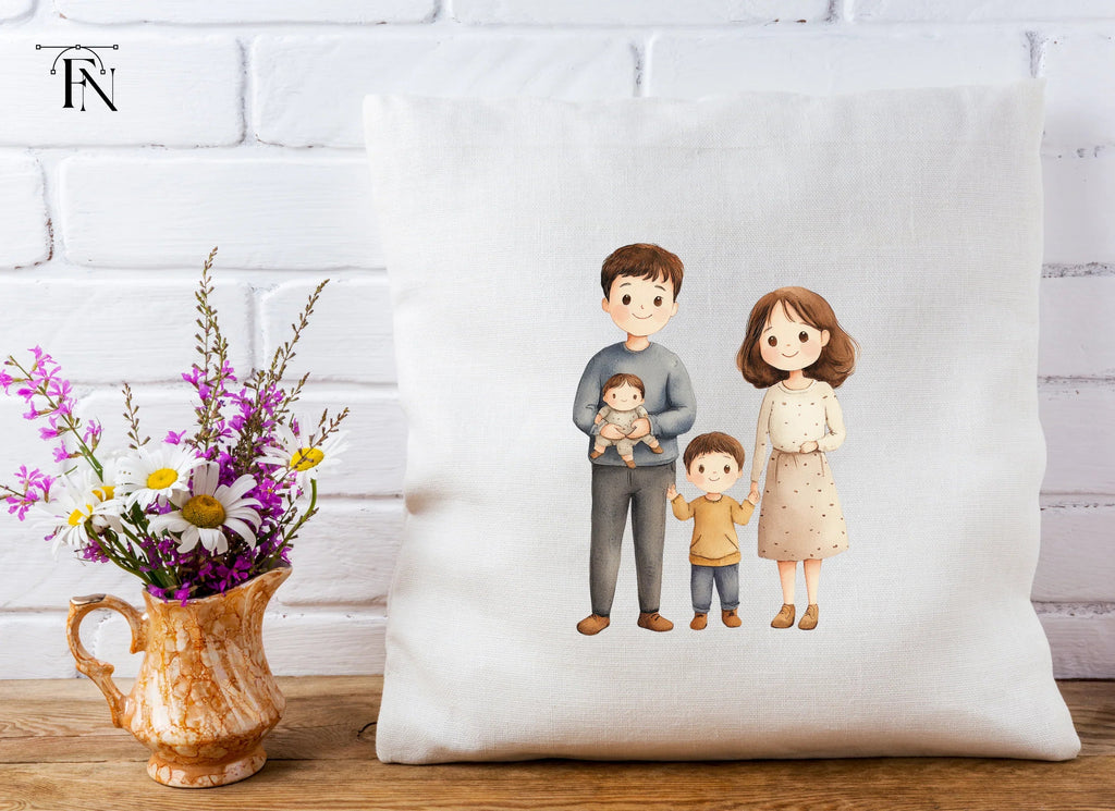 Diverse Family Moments Clipart Bundle
