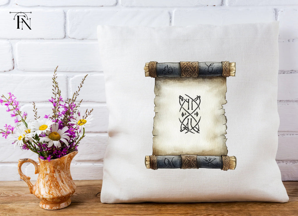 Viking Scroll Runic Symbol Clipart Bundle