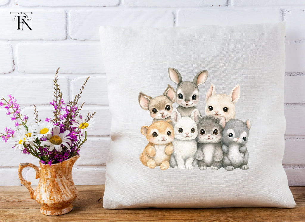 Adorable Baby Forest Animals Clipart Bundle