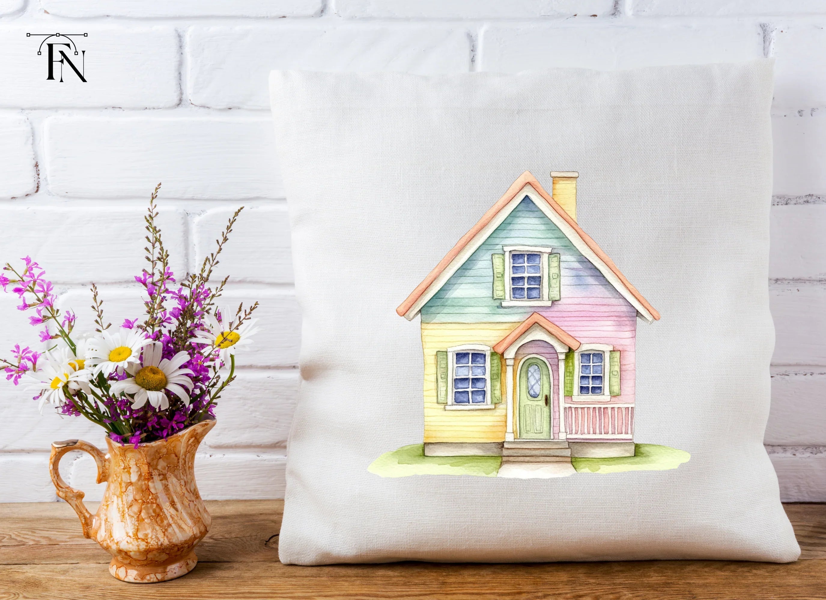 Charming Houses Clipart Bundle