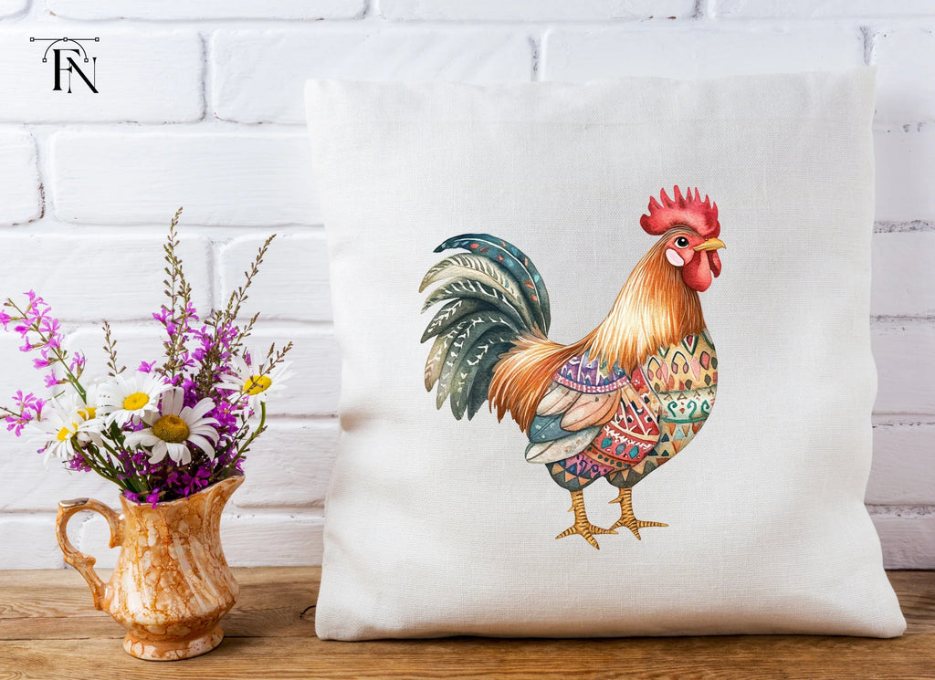 Rooster Clipart Bundle