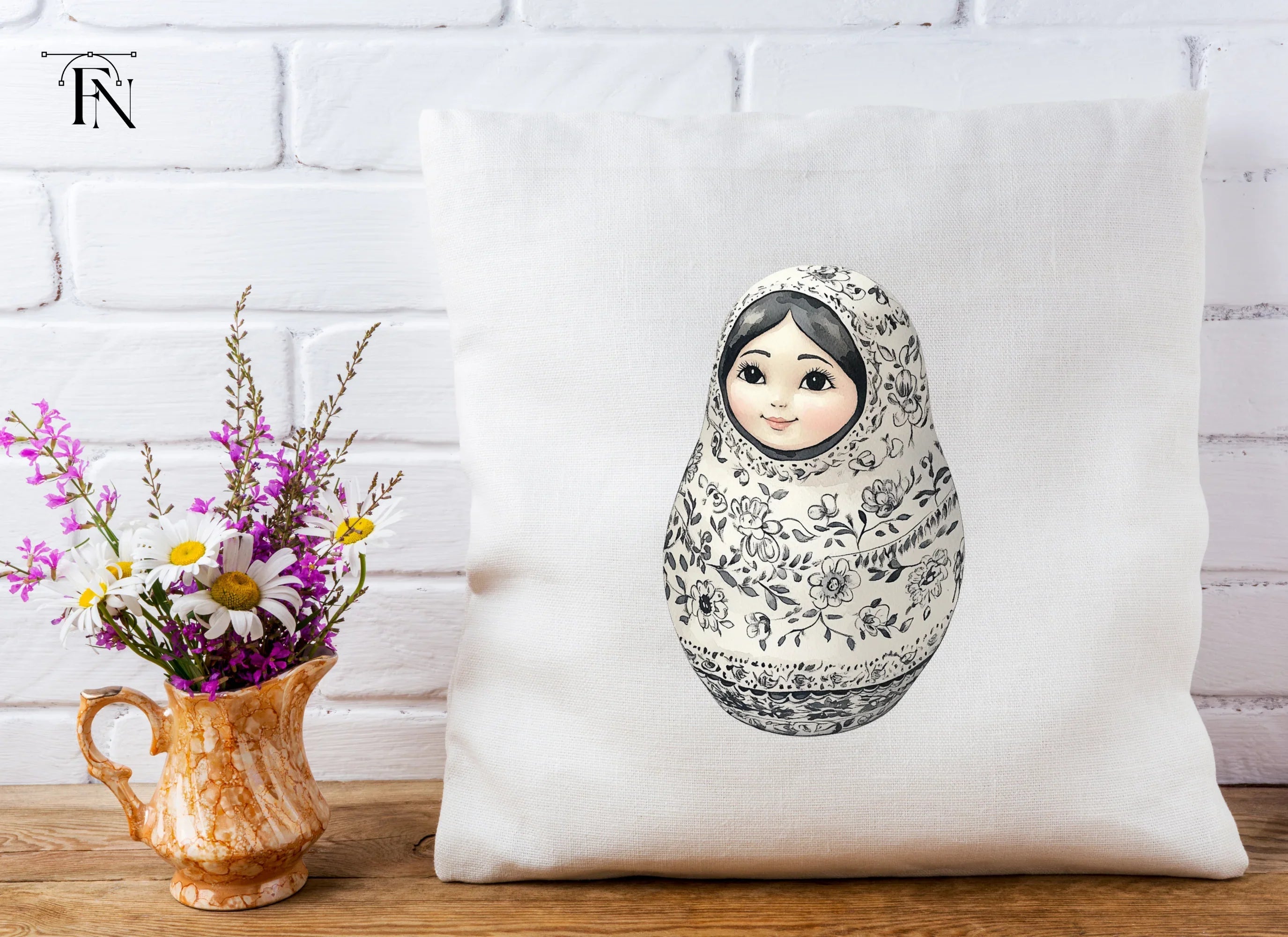 Matryoshka Doll Clipart Bundle