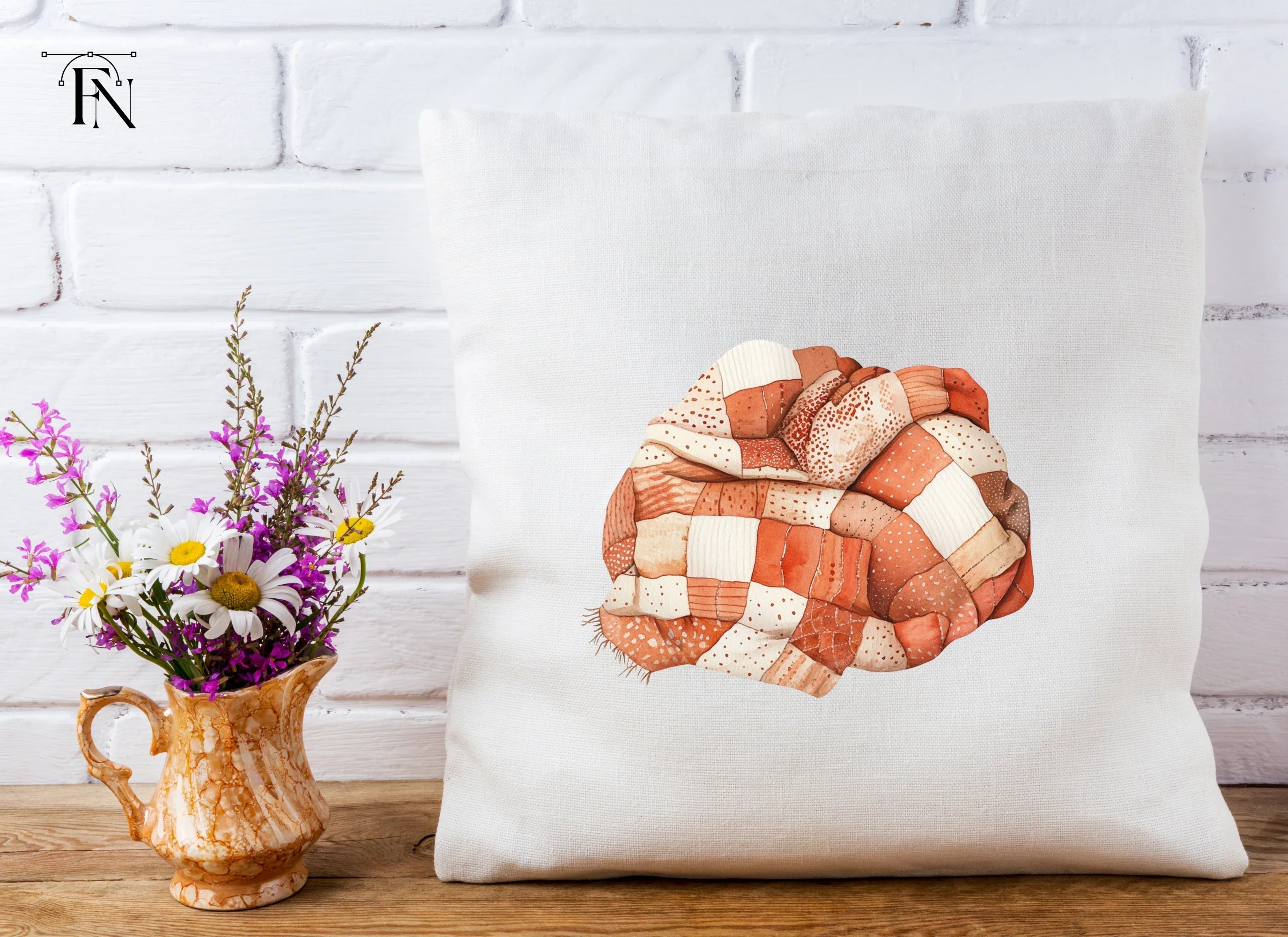 Folded Quilt Clipart Bundle