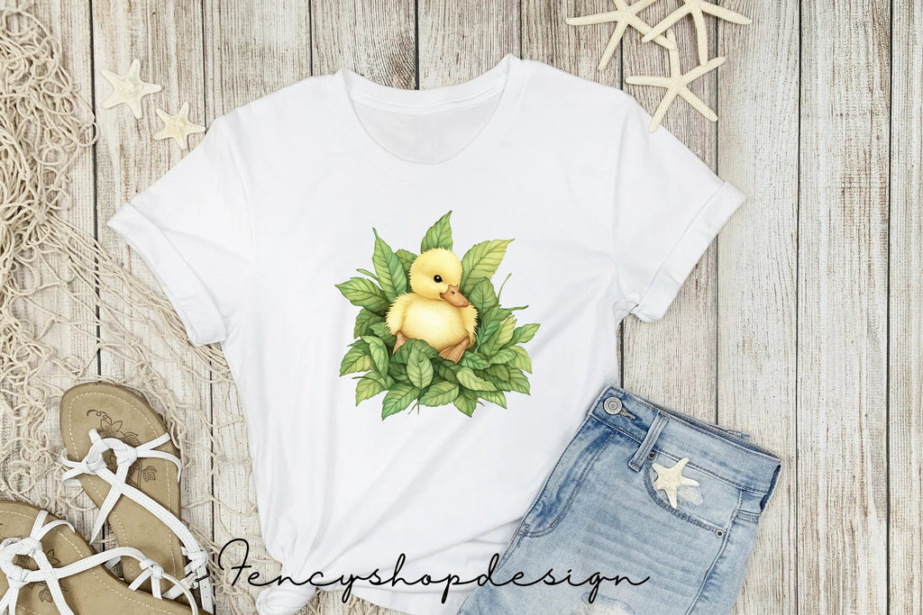 Adorable Duckling and Duck Clipart Bundle