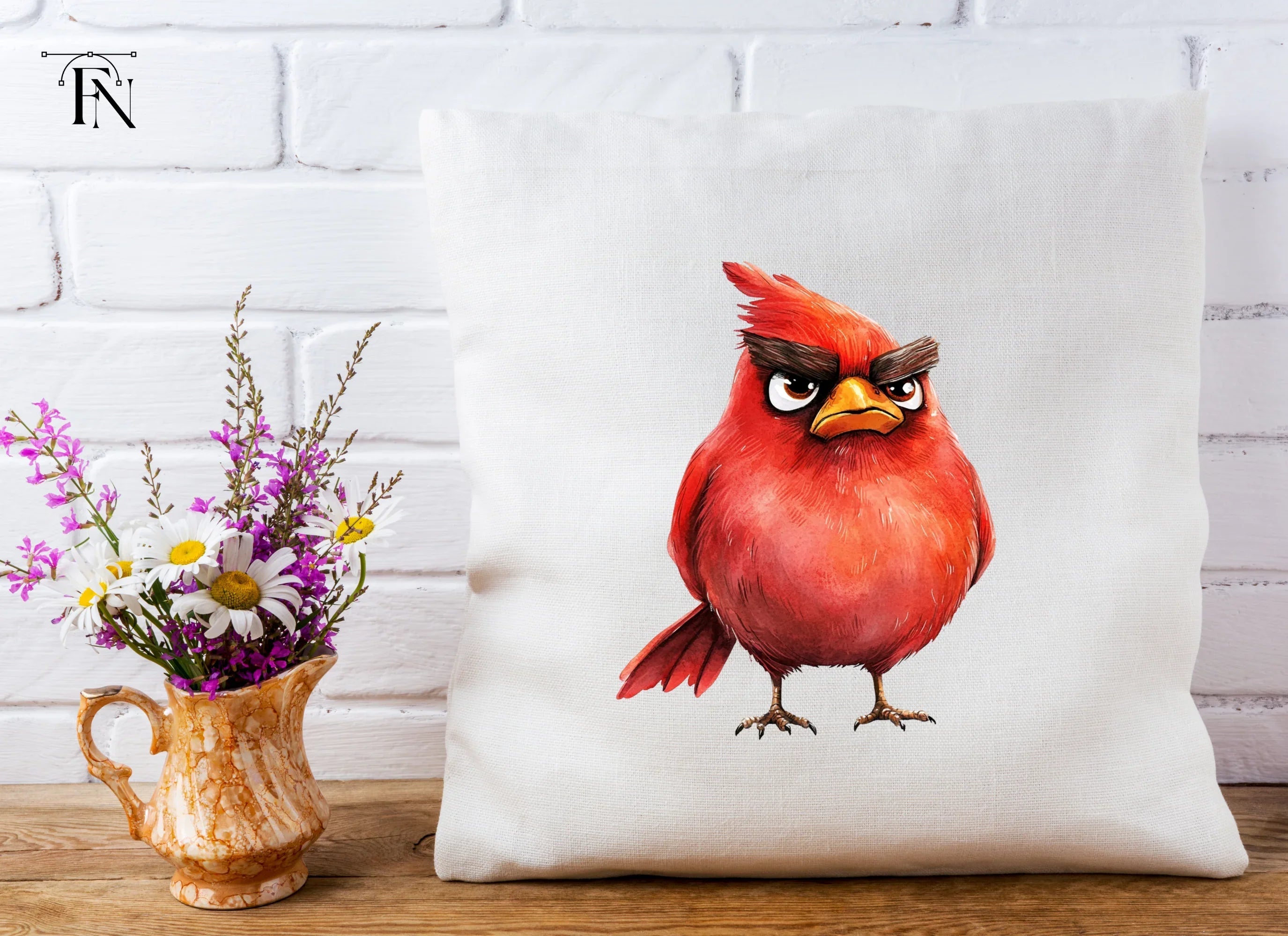 Angry Red Bird Clipart Bundle