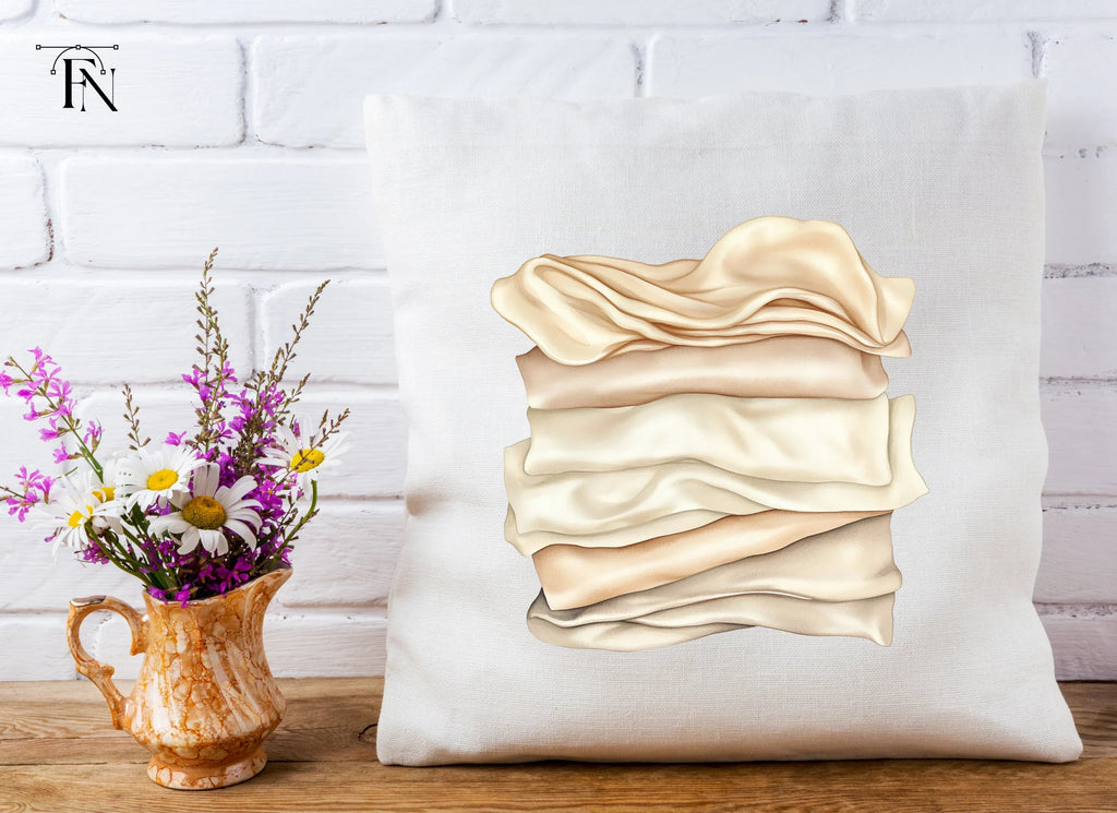 Stacked Fabric Clipart Bundle