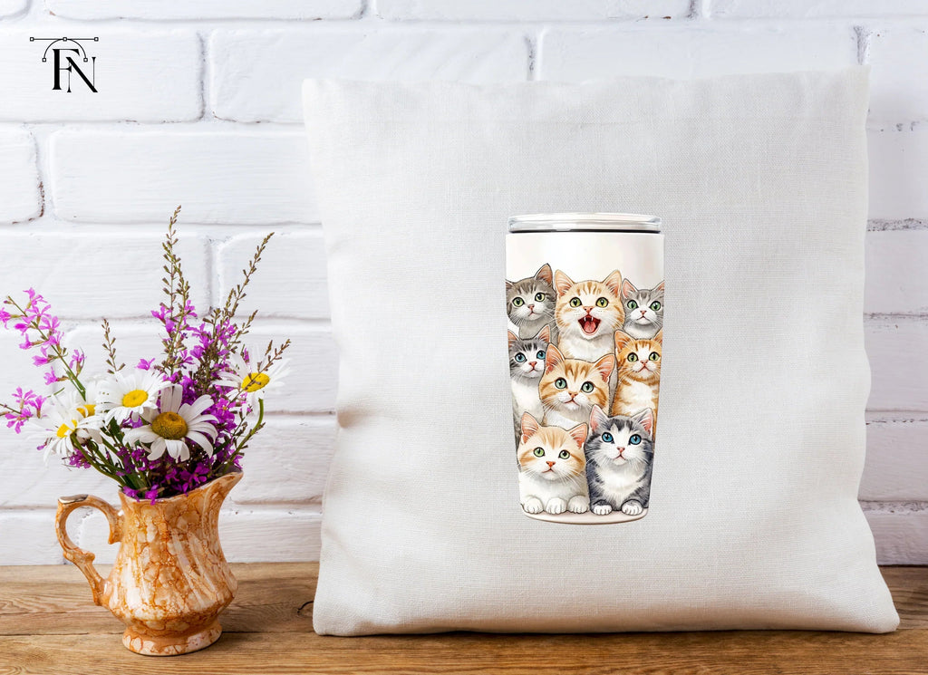 Playful Kitten Faces Clipart Bundle