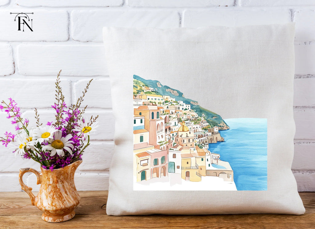 Italian Coastal Village Clipart Bundle