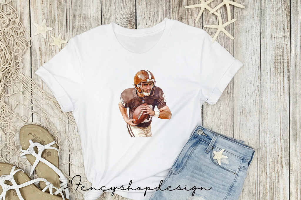 Vintage Football Player Clipart Bundle